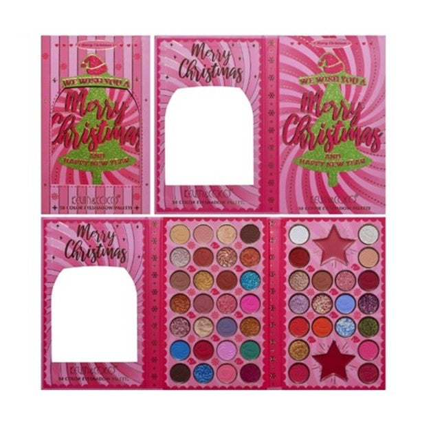 Paleta 50 Culori, Kevin&Coco, Merry Christmas, Culori Mate si Sidefate, Multicolor - vivimall.ro