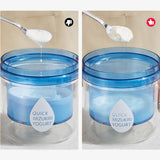 Kit Presa Pentru Branza, Vivimall, Filtru de Iaurt, Strecuratoare de Iaurt Grecesc, Filtru de Lapte, 15x14x15 cm, Albastru - vivimall.ro