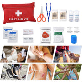 Kit supravietuire multifuncional Flippy, 42 de Instrumente Profesionale, Echipament de prim-ajutor, Drumetie, Camping - vivimall.ro