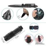 Kit supravietuire multifuncional Flippy, 42 de Instrumente Profesionale, Echipament de prim-ajutor, Drumetie, Camping - vivimall.ro