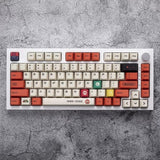 Kit Taste Super Mario, Vivimall, PBT Keycaps, Compatibil cu 99% dintre Tastaturile Mecanice, 124 Taste, Multicolor - vivimall.ro