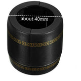 Lacat de Blocare pentru Sticle, Vivimall, Lacat pentru Sticle cu Bauturi, din Plastic PP durabil, Cu Parola din 3 Cifre, 40 x 42 x 45 mm, Negru - vivimall.ro