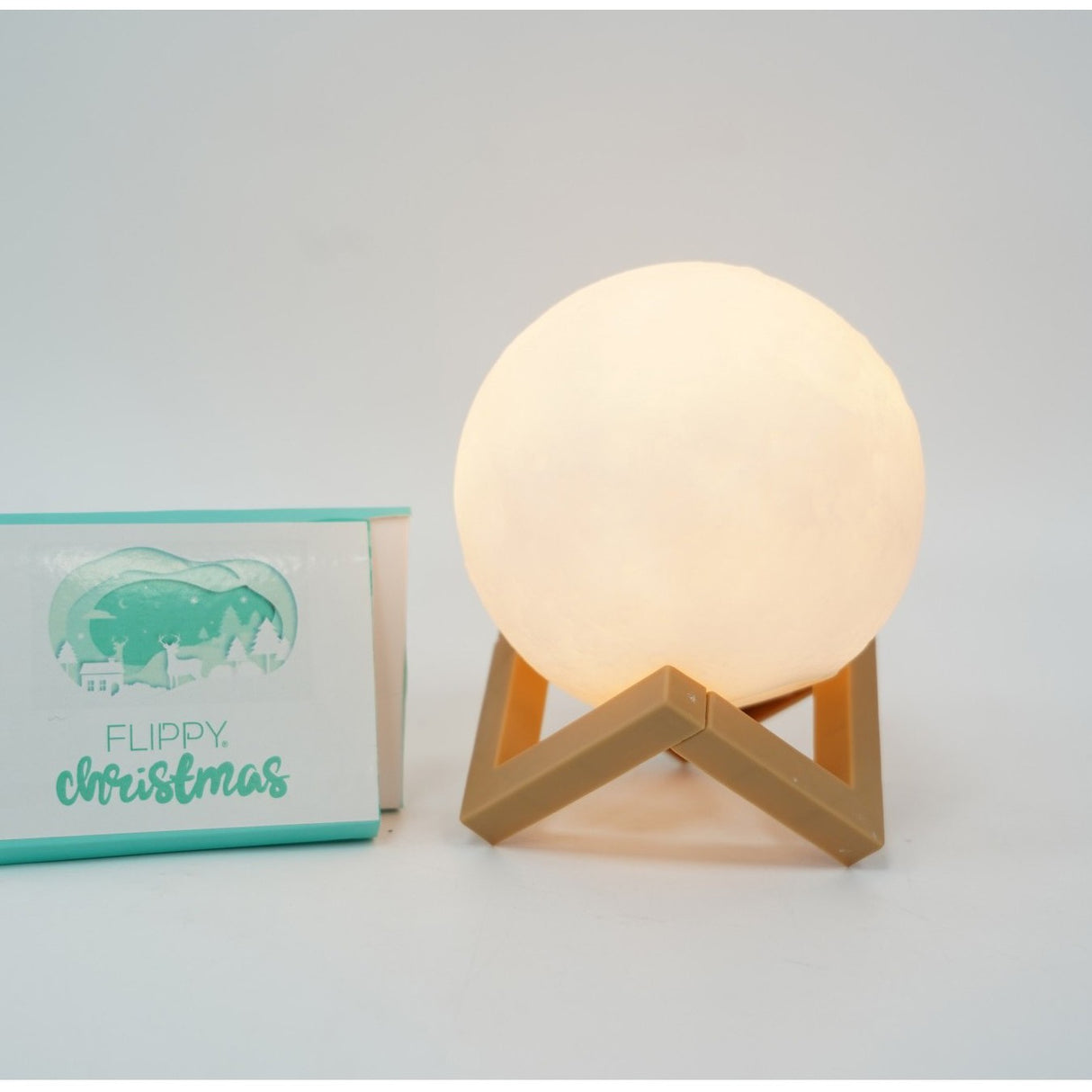 3D Holdfényes Éjszakai Fény, LED Fény, Elemmel Működő, Elem nélkül, Műanyag Talppal, Ø 10 Cm