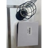 Lampa Decorativa cu Leduri, Vivimall, Model Pahar de Vin, cu Baterii, 13 x 13 x 28 cm, Suport Negru, Lumina Alb Cald - vivimall.ro