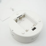 Lampa LED decorativa, Vivimall, 3D, Meduza, din material acril si lumina multicolora, alb - vivimall.ro