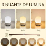 Cablu USB-C inclus în pachet lampă LED reîncărcabilă 4500mAh, conținut cutie desfăcut