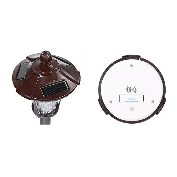 Lampa solara cu prindere de perete, Vivimall, Alb cald - vivimall.ro