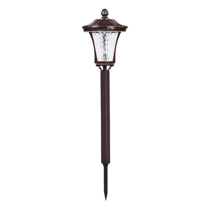 Lampa solara cu prindere in pamant, Vivimall, inaltime 65 cm, Alb Rece - vivimall.ro