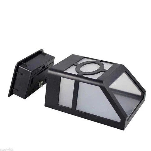 Lampa solara cu senzor Geometric, IP65, Lumina colorata, Vivimall - vivimall.ro
