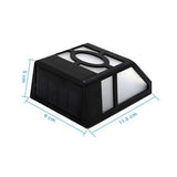 Lampa Solara Cu Senzor Geometric, Ip65, Lumina Colorata - vivimall.ro