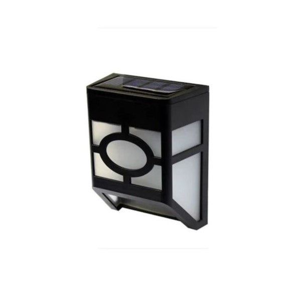 Lampa Solara Cu Senzor Geometric, Ip65, Lumina Colorata - vivimall.ro