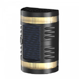 Lampă solară LED decorativă bidirecțională din ABS, IP65, multicolor, vedere frontală