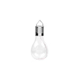 Lampa Solara LED Decorativa sub forma de Bulb, pentru exterior, suspendata, IP65, Ultron Transparent, lumina calda, Vivimall - vivimall.ro