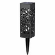 Lampa solara LED Vivimall, tip felinar, pentru gradina, inaltime 28.5 cm, putere 0.2W, 1.2V, 600mAh, alb rece - vivimall.ro