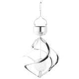 Lampa solara LED RGB spirala pentru gradina/terasa Vivimall, se roteste de la vant, 35 x 5.5 cm, rezistenta la apa, 2V, 600 mAh, multicolor - vivimall.ro