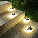 Lampa Solara Led, Tip Laba De Urs, Pentru Gazon Sau Gradina, Rezistenta La Apa, Alb Cald - vivimall.ro