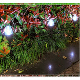 Lampa solara LED tip pahar de vin pentru gradina Vivimall, inaltime 37.5 cm, efect de flacara, material PVC si ABS, 2V, 200mAh, alb rece - vivimall.ro