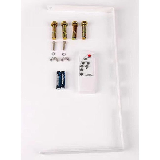 Lampa solara stradala, Vivimall, 281 LED, 150 W, cu panou solar, brat de montare inclus - vivimall.ro