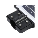 Lampa solara stradala Vivimall, cu telecomanda, senzor de miscare si lumina, suport prindere, 225 LED-uri, IP65, ABS, 15AH, 300W, temperatura culoare 6500K, 69.5x24.3x6.8 cm, autonomie 10-12 ore, negru - vivimall.ro