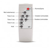 Lampa solara pentru strada sau gradina Vivimall, IP65, senzor de lumina, 100 LED-uri SMD, 3150 lm, 500W autonomie 12-16 ore, telecomanda, montare prin fixare, pentru strada sau gradina, finisaj mat, material ABS, 51.5 x 21 x 7.5, lumina alb rece, gri - vivimall.ro