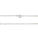 925-ös ezüst lánc, 52 cm