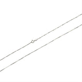925-ös ezüst lánc, 59 cm