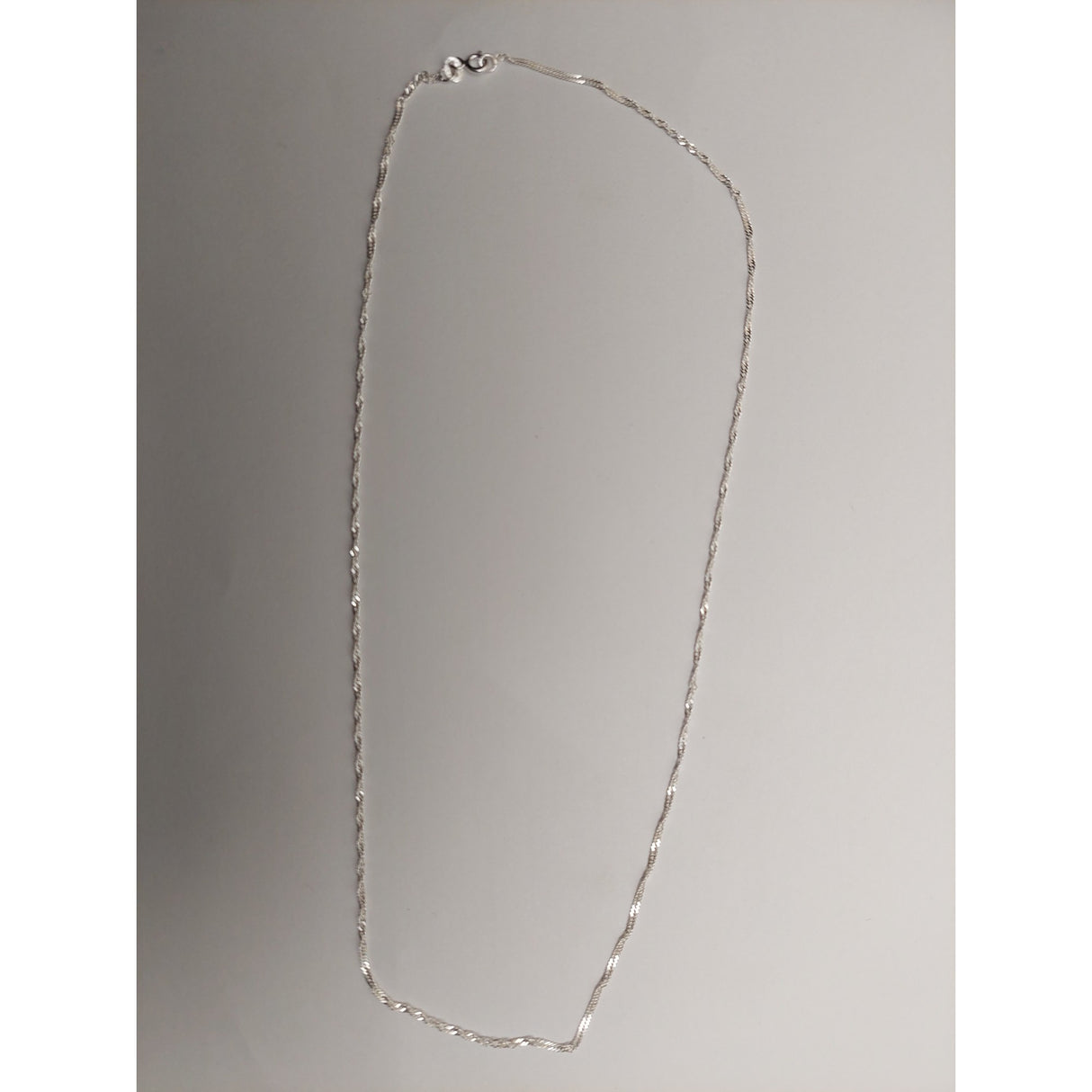 925 Ezüst Csavart Lánc 55 Cm, ​​​​Jolie Ezüst, 2.6G
