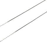 Lantisor Argint 925 Sarpe Shinny 40 cm - vivimall.ro