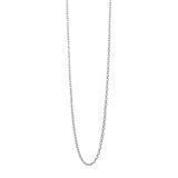 Lantisor Argint 925 Zale Patrate 55 cm - vivimall.ro