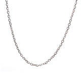 Lantisor din Argint 925, model extra-size cu zale patrate, 80 cm - vivimall.ro