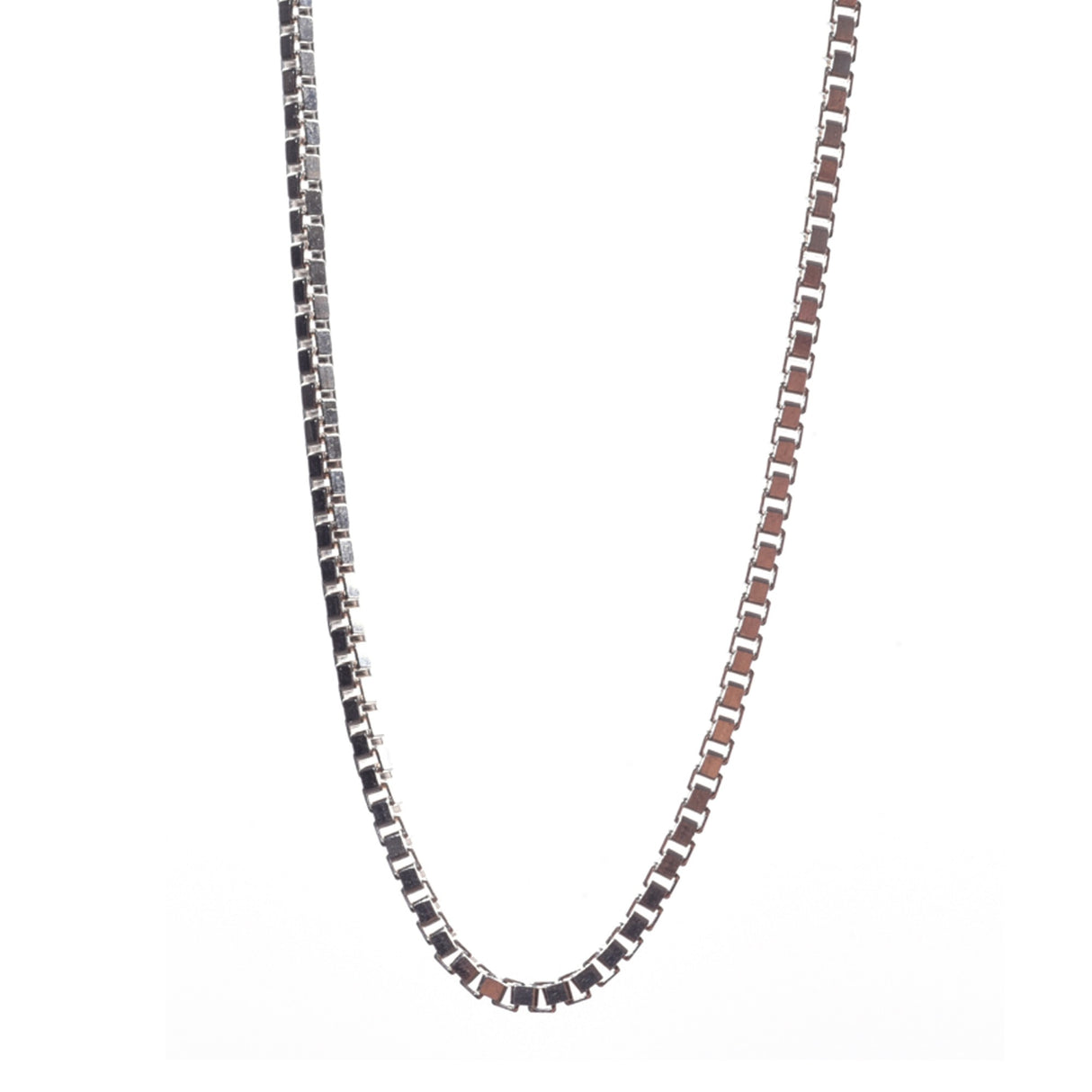 Lantisor din Argint 925, model sarpe rodiat reglabil, 41 cm - vivimall.ro