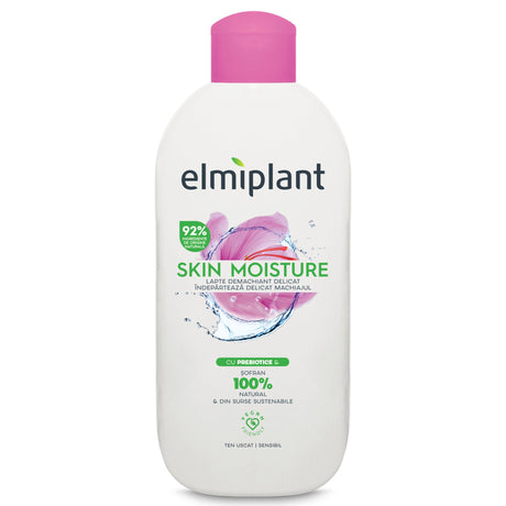 Lapte Demachiant, Elmiplant, Skin Moisture Pentru Ten Uscat si Sensibil, 200 ml - vivimall.ro