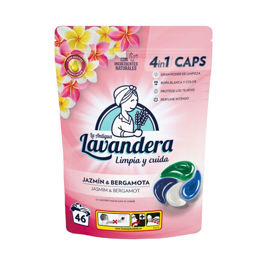 Lavandera Capsule Detergent 46 buc. — Iasomie & Bergamotă - vivimall.ro