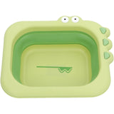 Lavoar Pliabil, Pentru Copii, Din Pp/Tpe, Portabil, Model Crocodil, 30X24.5X9 Cm - vivimall.ro