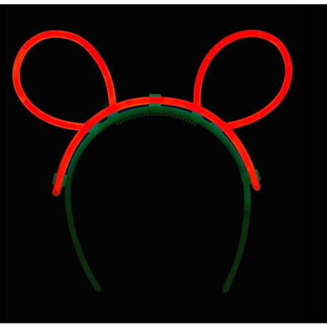 Cordeluta Decorativa, Vivimall, din Plastic, Fluorescenta, Accesoriu Petrecere, Rosu - vivimall.ro