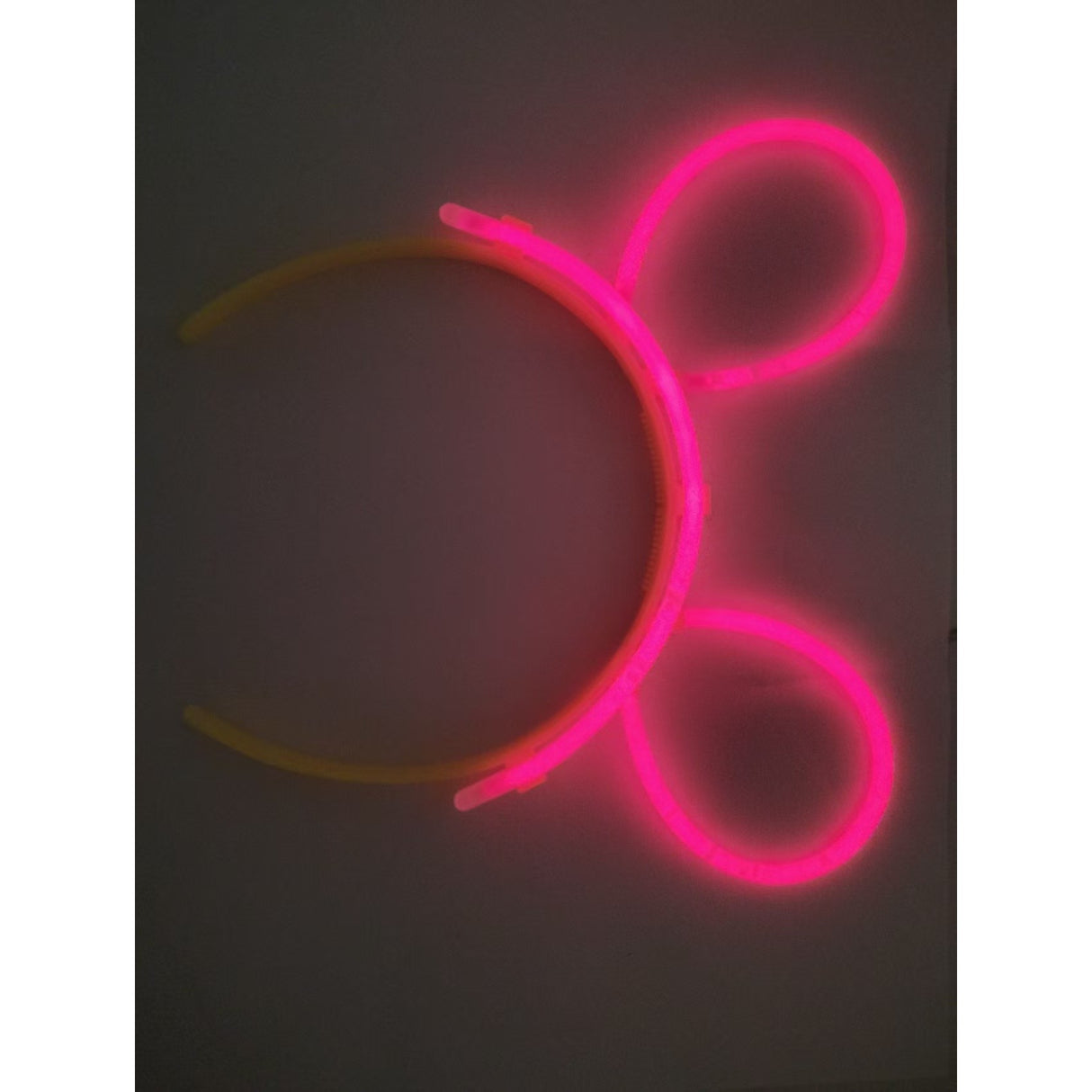 Cordeluta Decorativa, Vivimall, din Plastic, Fluorescenta, Accesoriu Petrecere, Rosu - vivimall.ro