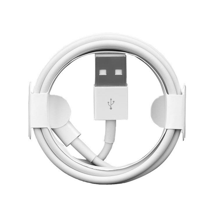Cablu de Date pentru Telefon, Flippy, port USB-A Compatibil cu iPhone cu porturi de tip Lightning, pentru Incarcare Rapida, Lungime 1.5M, Alb - vivimall.ro