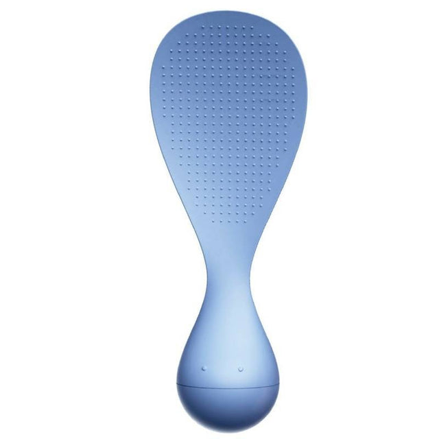 Lingura de Orez Termorezistenta cu Baza Antialunecare, Vivimall, Albastra, Ideala pentru Preparare si Servire - vivimall.ro