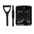Lopata de Zapada, Vivimall, Multifunctionala, Demontabila, cu Maner Antiderapant, Aluminiu, Plastic, Solutia pentru Iarna, pentru Deszapezire, 80x11x25.7 cm, Neagra - vivimall.ro