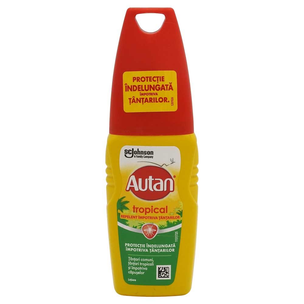 Testápoló, Autan Tropical Rovarriasztó, 100 ml