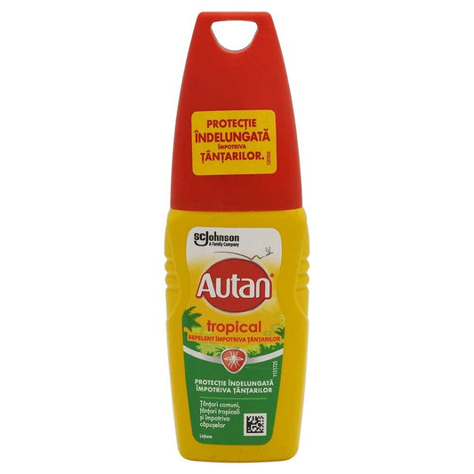 Testápoló, Autan Tropical Rovarriasztó, 100 ml