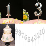 Torta gyertya, 3-as modell, parti, paraffin,