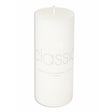 Lumanare Decorativa, Vivimall, din Parafina, Cilindrica, Fara Fum si Fara Parfum, 7 x 15 cm, 500 g, Ardere 72h, Ivory Alb - vivimall.ro