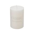 Lumanare Decorativa, Vivimall, din Parafina, Cilindrica, Fara Fum si Fara Parfum, 7 x 10 cm, 300 g, Ardere 48h, Ivory Alb - vivimall.ro