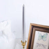 Dekoratív gyertya, asztalra, 25 cm, ​​paraffin, füstmentes, égési idő 7,5 óra,