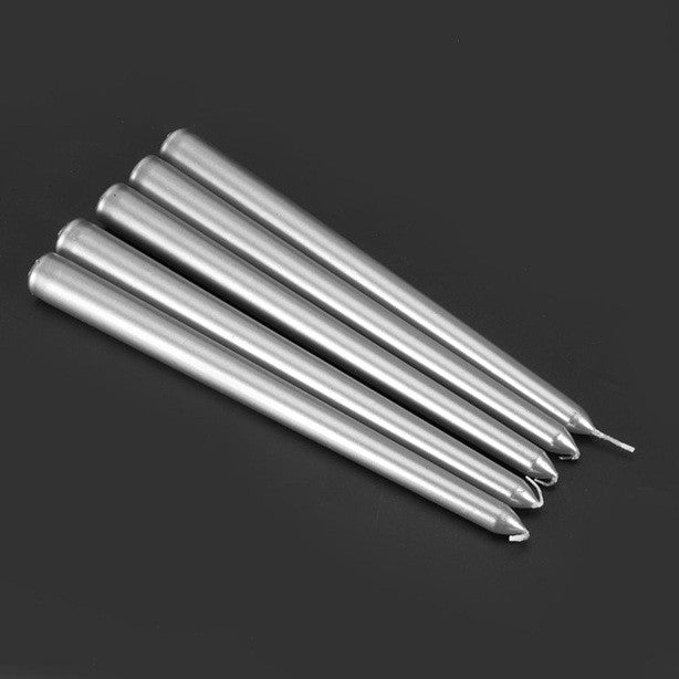 Dekoratív gyertya, asztalra, 25 cm, ​​paraffin, füstmentes, égési idő 7,5 óra,
