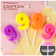 Lumanare Tort, cifra 9, Vivimall, Culoare Random - vivimall.ro