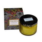 Lumanare Parfumata, Flippy, Model Borcan, Galben, Aroma de Lavanda - vivimall.ro