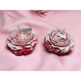 Lumanare Parfumata, Vivimall, Model Trandafir, Ardere 10h, 70 g, 7.5 x 3.5 cm, Parfum de Trandafir, Rosu - vivimall.ro