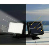 Lumina cu incarcare solara, 56 LED cu 1 grila pe inductie, montaj pe perete, Vivimall, Resigilat - vivimall.ro